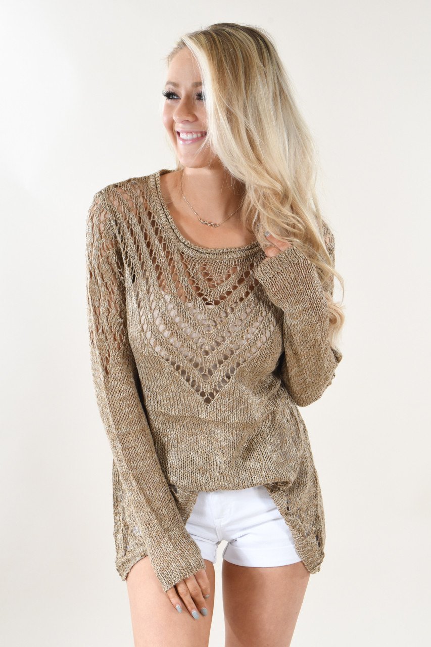 Knit Brown Sweater