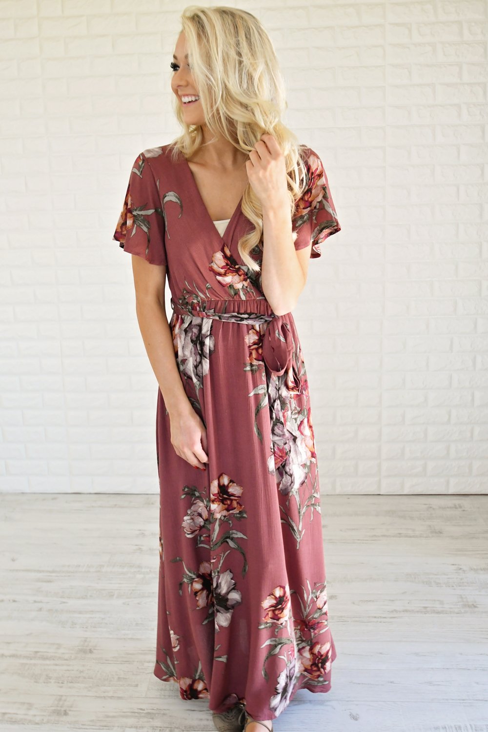 Budding Romance Maxi Dress Budding Romance Maxi Dress
