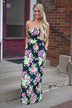 Once in a Blue Moon Maxi ~ Navy-Lime
