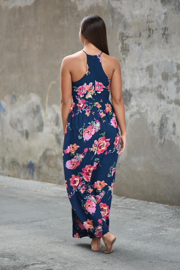 Everly Maxi ~ Feeling Magical Navy Maxi Dress