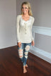 Not Your Baby Doll Top ~ Taupe