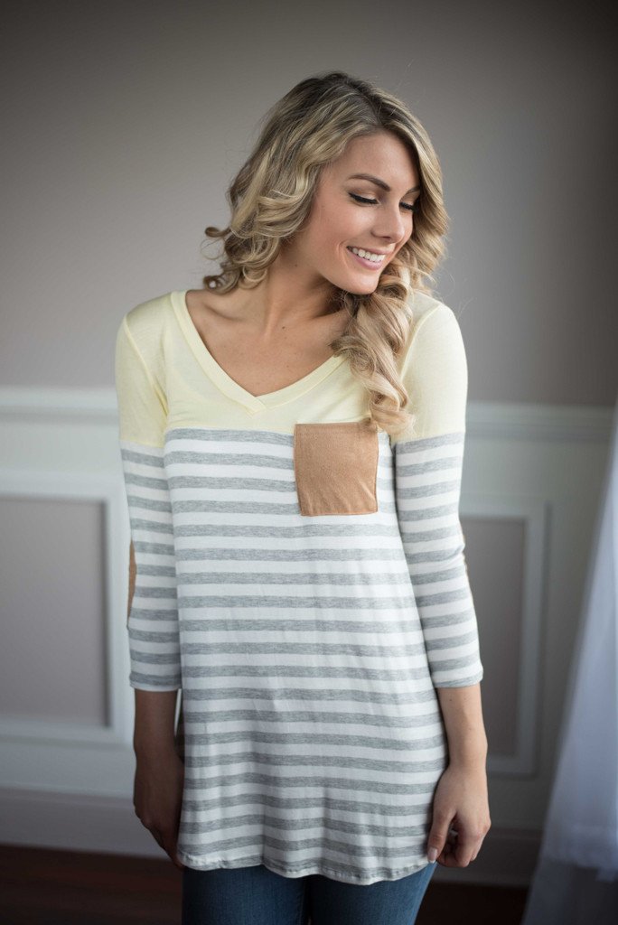 Spread a Little Sunshine Pocket Top