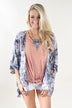 Blue Me Away Kimono