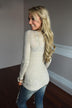 Not Your Baby Doll Top ~ Taupe