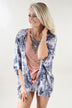 Blue Me Away Kimono