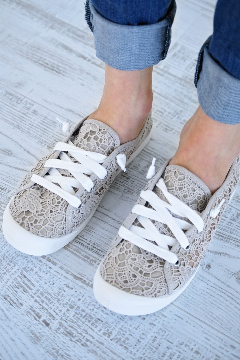 Not Rated "Charon" Sneaker ~ Soft Grey