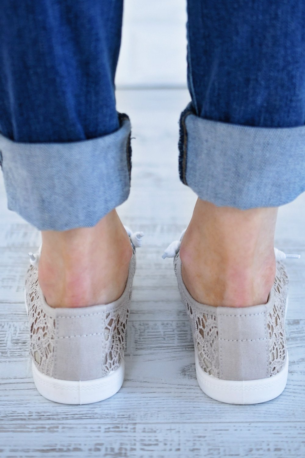 Not Rated "Charon" Sneaker ~ Soft Grey