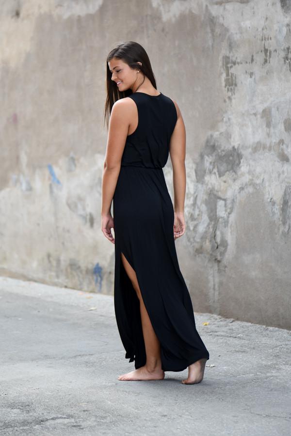 Everly Black Maxi Dress