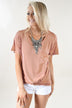 Apricot Pocket Top