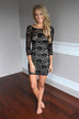 Take Me Out Dress ~ Black