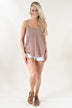 Strappy Mauve Tank Top