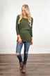 Essential Dolman Top ~ Olive