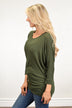 Essential Dolman Top ~ Olive