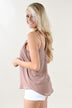 Strappy Mauve Tank Top