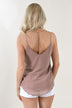 Strappy Mauve Tank Top