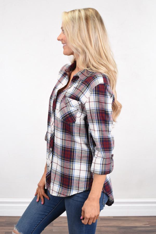 Thread & Supply ~ Red & Blue Plaid