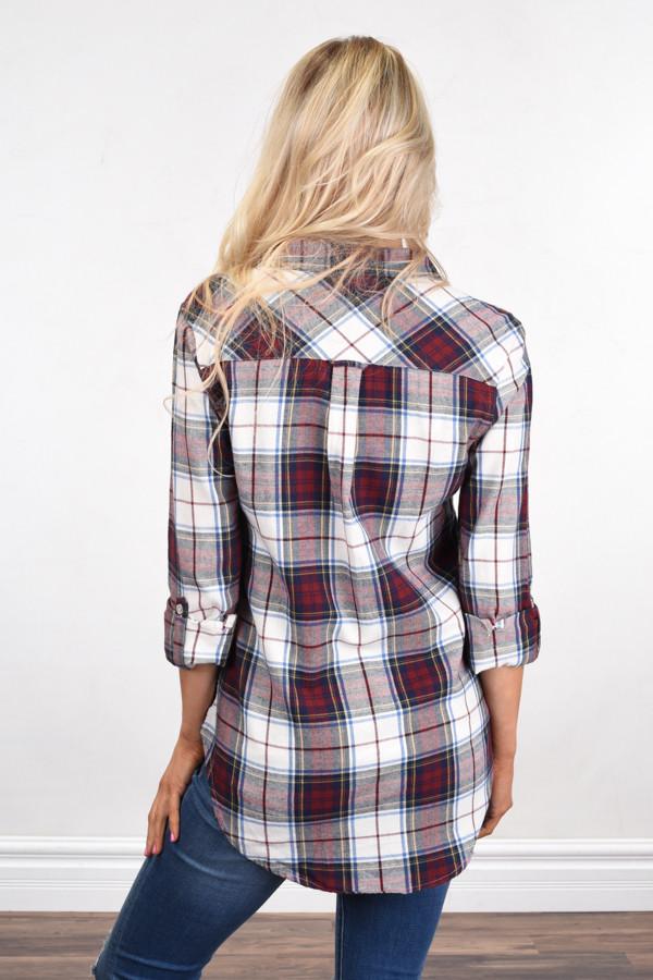 Thread & Supply ~ Red & Blue Plaid