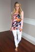 Floral Fantasy Top ~ Pink