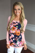 Floral Fantasy Top ~ Pink