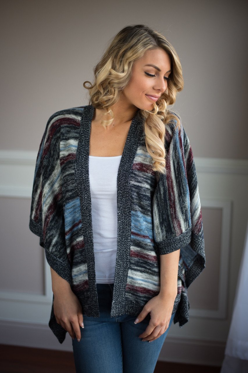 Stripes of Color Cardigan