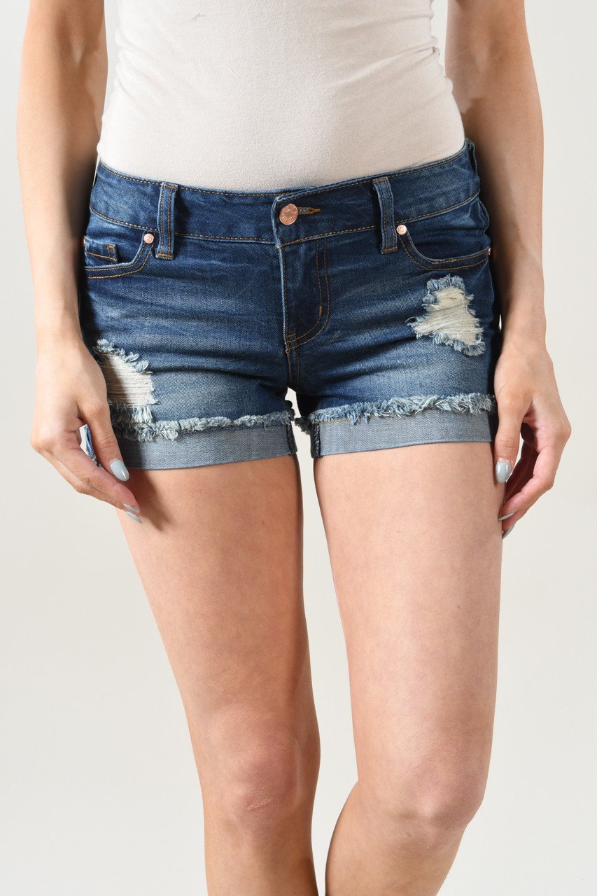 Calypso Shorts ~ Favorite Distressed Denim