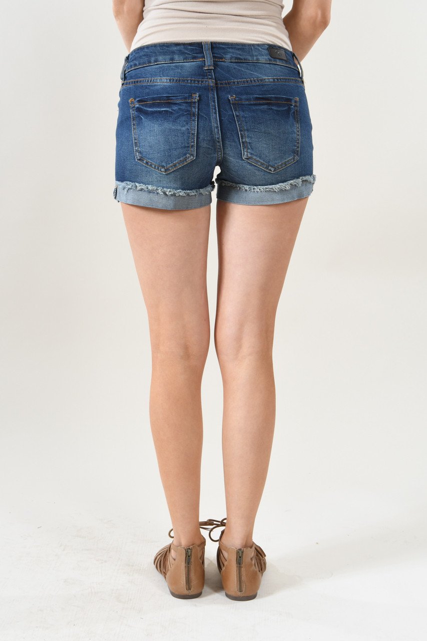 Calypso Shorts ~ Favorite Distressed Denim