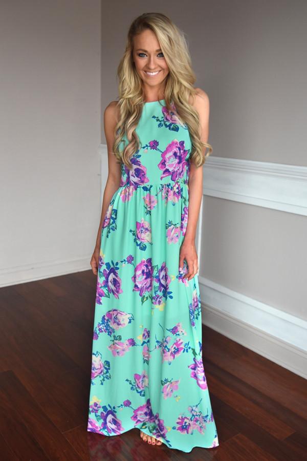 Everly Maxi ~ Feeling Magical in Mint Everly Maxi ~ Feeling Magical in Mint