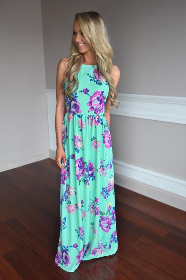 Everly Maxi ~ Feeling Magical in Mint