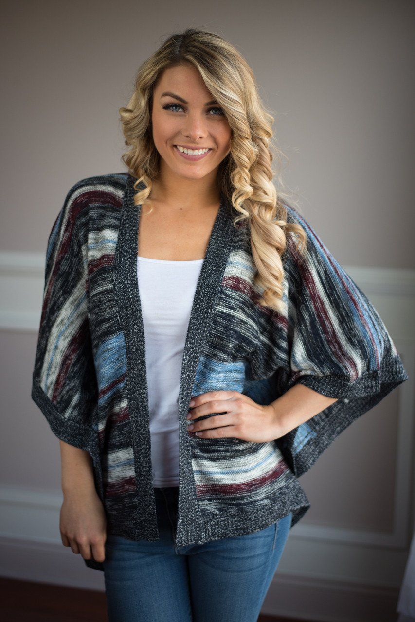 Stripes of Color Cardigan