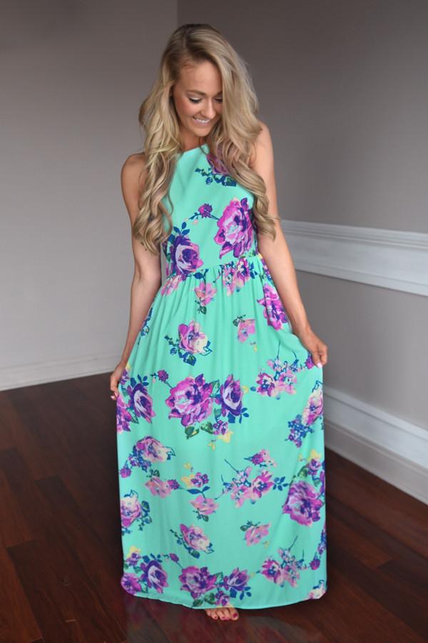 Everly Maxi ~ Feeling Magical in Mint