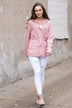 Pink Zip Up Spring Jacket