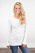 Essential Ivory Knit Top