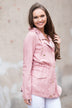 Pink Zip Up Spring Jacket