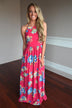Everly Maxi ~ Feeling Magical in Dark Pink
