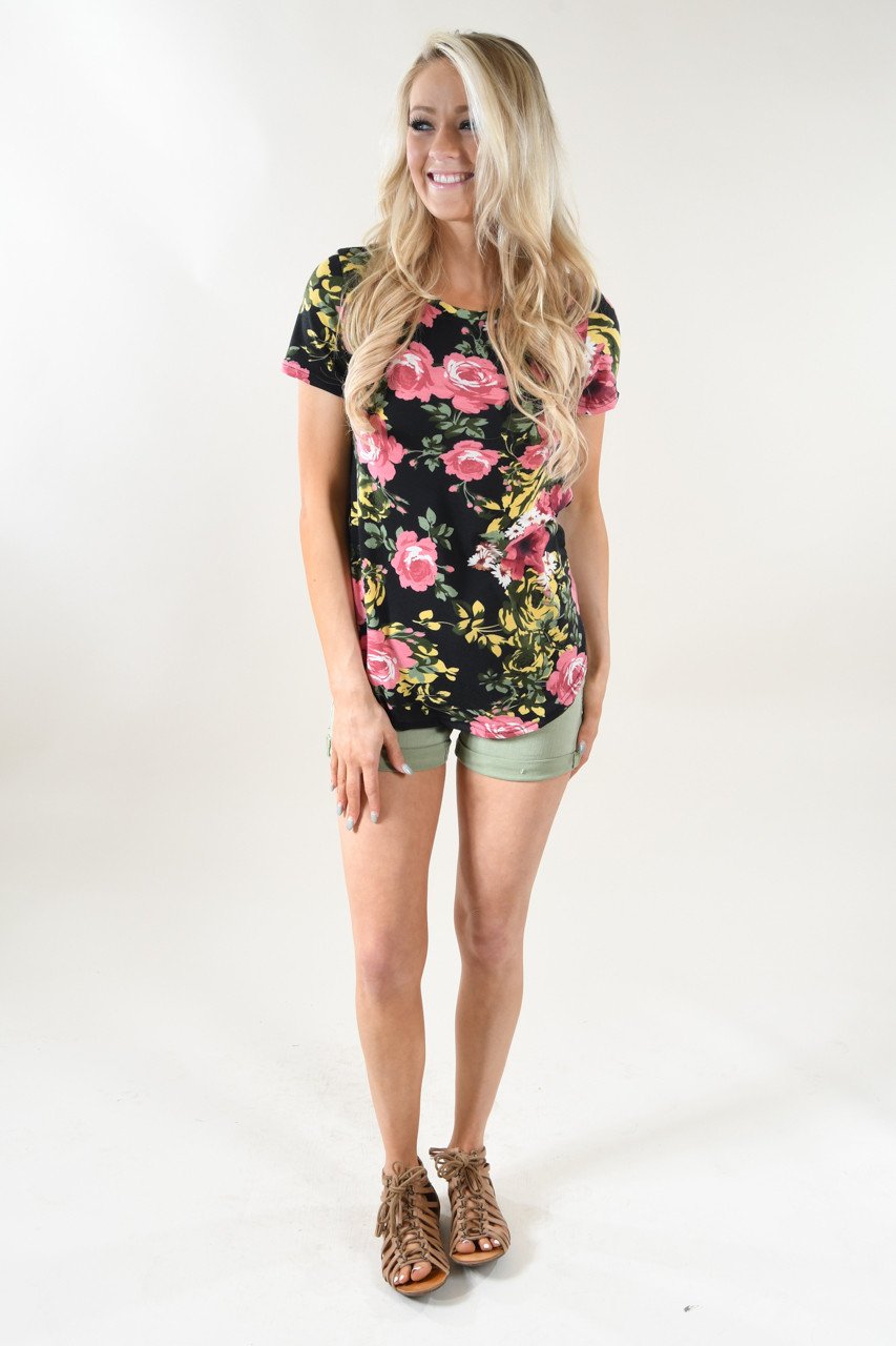Ampersand Floral Tee