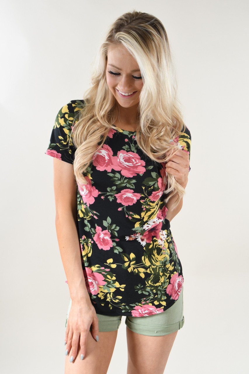 Ampersand Floral Tee