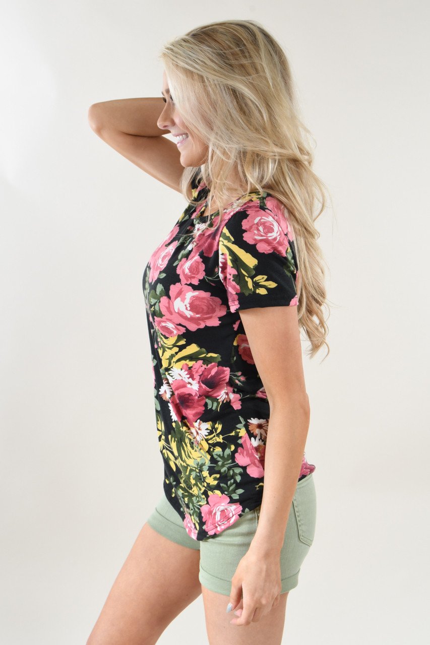 Ampersand Floral Tee