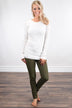 Essential Ivory Knit Top