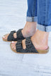Not Rated Kisha Sandals ~ Black