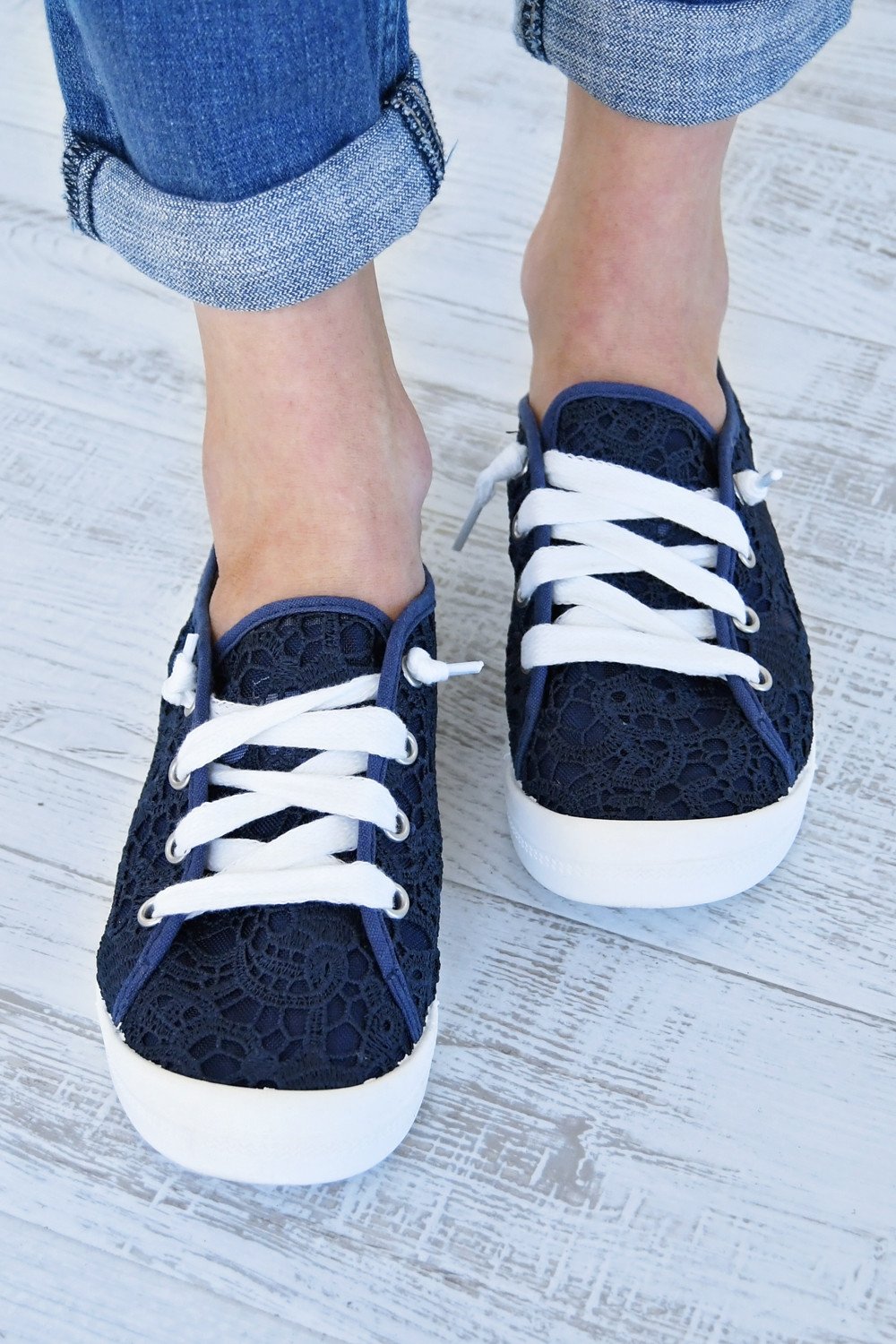Not Rated "Charon" Sneaker ~ Navy