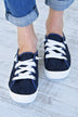 Not Rated "Charon" Sneaker ~ Navy