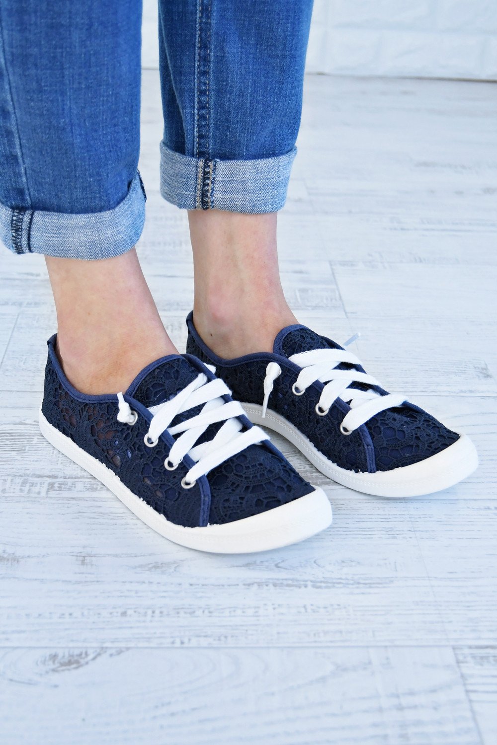 Not Rated "Charon" Sneaker ~ Navy