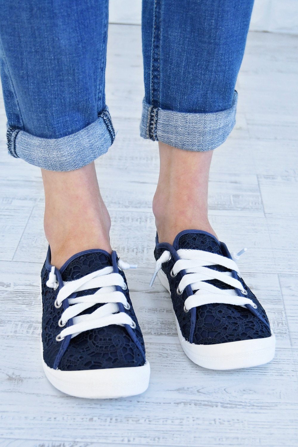 Not Rated "Charon" Sneaker ~ Navy