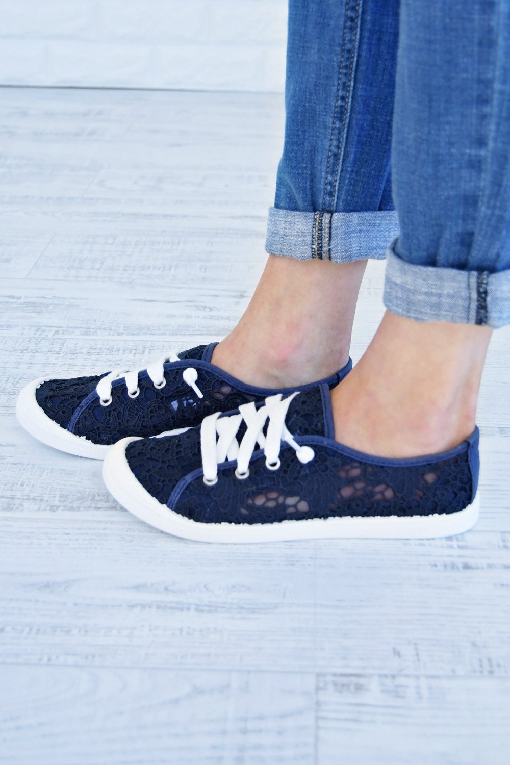 Not Rated "Charon" Sneaker ~ Navy