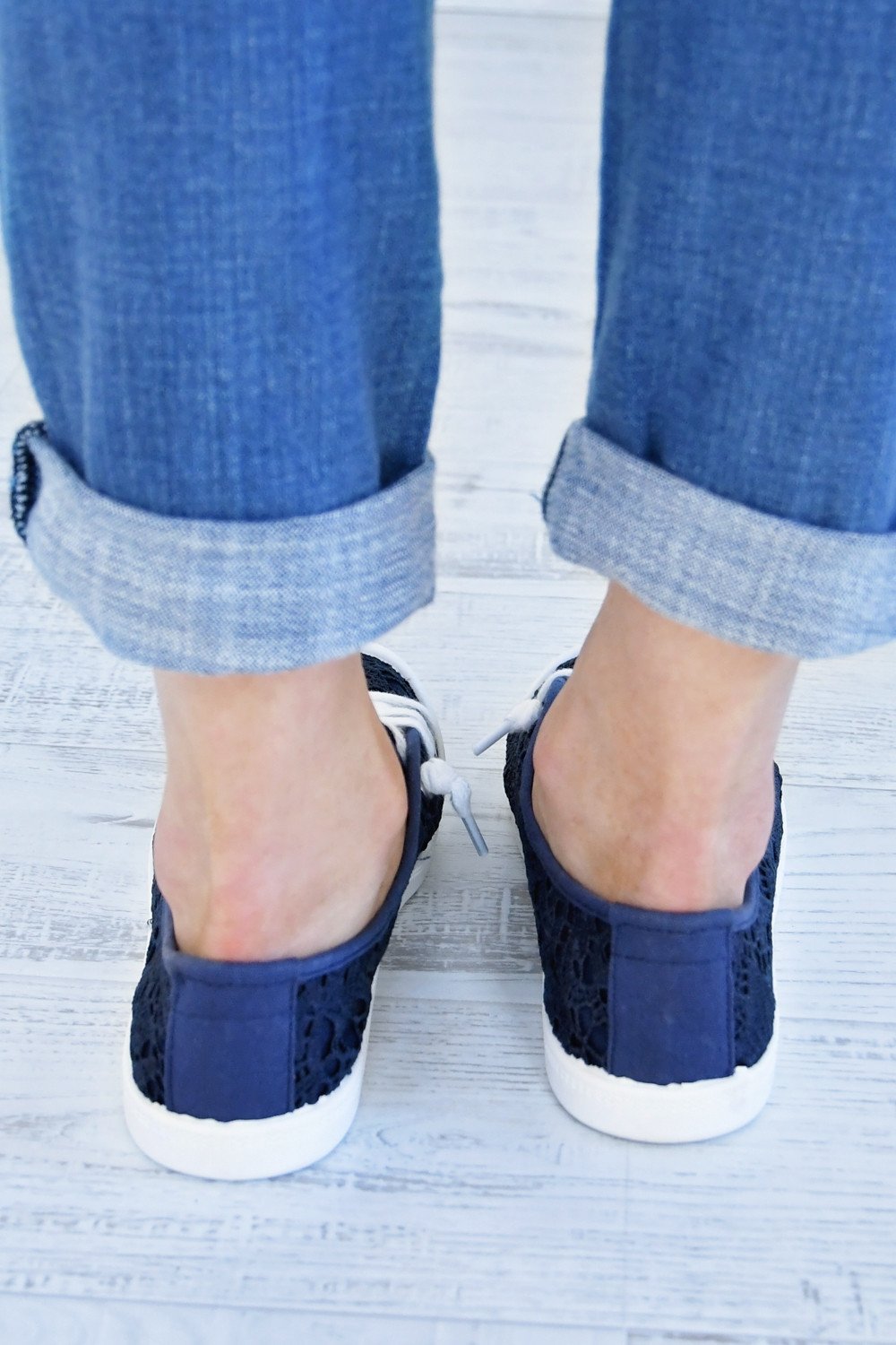 Not Rated "Charon" Sneaker ~ Navy