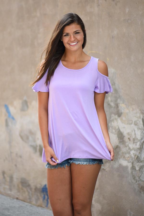 Fine Day Top ~ Purple