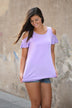 Fine Day Top ~ Purple