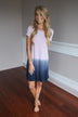 Ombre Dress ~ Purple