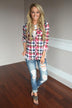 Pink & Brown Flannel