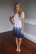 Ombre Dress ~ Purple